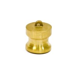 [1612] Camlock Coupling Dust Plug, Diameter 25 mm (1"), Brass, IMPA 351966[21.0](3.15)