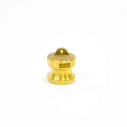 [1613] Camlock Coupling Dust Plug, Diameter 32 mm (1-1/4"), Brass, IMPA 351967[26.0](4.65)