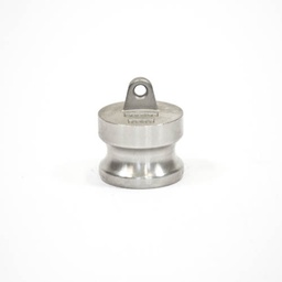 [1726] Camlock Coupling Dust Plug, Diameter 40 mm (1-1/2"), Stainless steel, IMPA 351984[111.0](5.14)