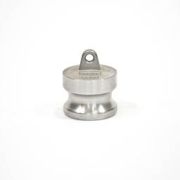 [1726] Camlock Coupling Dust Plug, Diameter 40 mm (1-1/2"), Stainless steel, IMPA 351984[17.0](5.14)
