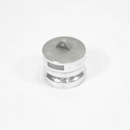 [1606] Camlock Coupling Dust Plug, Diameter 50 mm (2"), Aluminium, IMPA 351955[53.0](2.49)