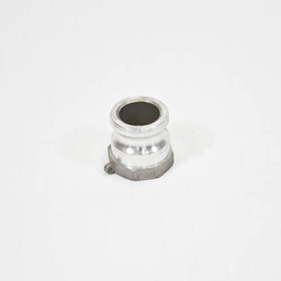 [1542] Camlock Koppeling Type A, Diameter 40 mm (1-1/2"), Aluminium, IMPA 351705[43.0](1.93)