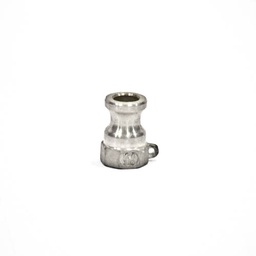 [1556] Camlock Coupling Type A, Diameter 13 mm (1/2"), Stainless steel, IMPA 351731[62.0](2.0)