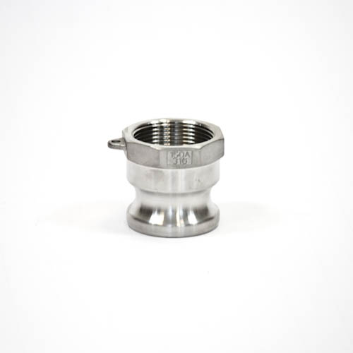[1560] Camlock Koppeling Type A, Diameter 40 mm (1-1/2"), Roestvrij staal, IMPA 351735