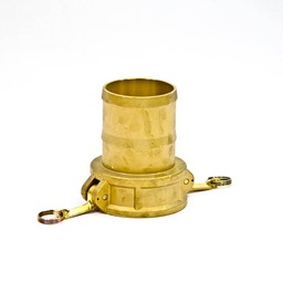 [1748] Camlock Coupling Type C, Diameter 100 mm (4"), Brass, IMPA 352022[50.0](51.0)