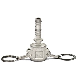 [1750] Camlock Coupling Type C, Diameter 13 mm (1/2"), Stainless steel, IMPA 352030[65.0](7.05)