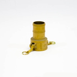 [1745] Camlock Coupling Type C, Diameter 50 mm (2"), brass, IMPA 352029[63.0](18.05)