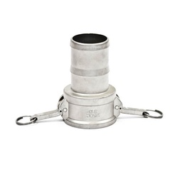 [1755] Camlock Koppeling Type C, Diameter 63 mm (2-1/2"), Roestvrij staal, IMPA 352036[88.0](22.0)