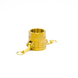 [1639] Camlock Koppeling Type D, Diameter 50 mm (2"), Messing, IMPA 351820[53.0](12.8)
