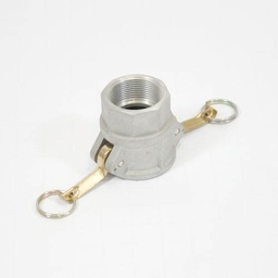 [1595] Camlock Coupling Type D, Diameter 40 mm (1-1/2"), Aluminium, IMPA 351805[40.0](4.93)