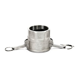 [1649] Camlock Coupling Type D, Diameter 63 mm (2-1/2"), Stainless steel, IMPA 351837[35.0](24.0)
