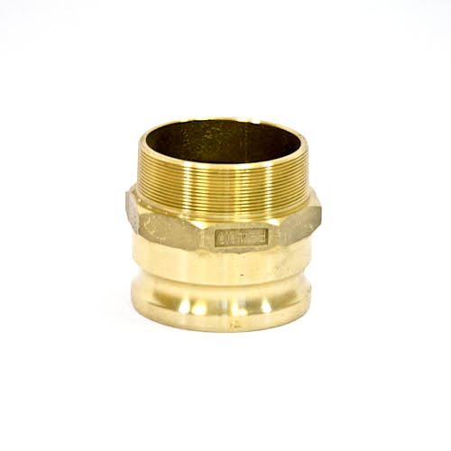 [1582] Camlock Koppeling Type F, Diameter 100 mm (4"), Messing, IMPA 351773
