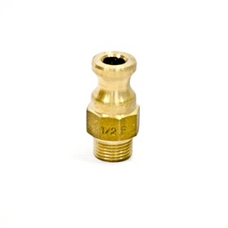[1574] Camlock Coupling Type F, Diameter 13 mm (1/2"), Brass, IMPA 351765[29.0](2.96)