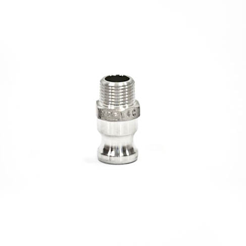 [1583] Camlock Koppeling Type F, Diameter 13 mm (1/2"), Roestvrij staal, IMPA 351781