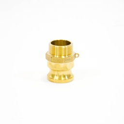 [1578] Camlock Coupling Type F, Diameter 40 mm (1-1/2"), Brass, IMPA 351769[26.0](7.5)