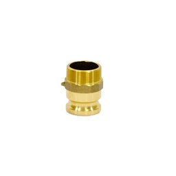 [1579] Camlock Coupling Type F, Diameter 50 mm (2"), brass, IMPA 351770[38.0](12.0)