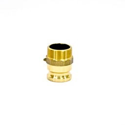 [1580] Camlock Coupling Type F, Diameter 63 mm (2-1/2"), Brass, IMPA 351771[67.0](17.0)