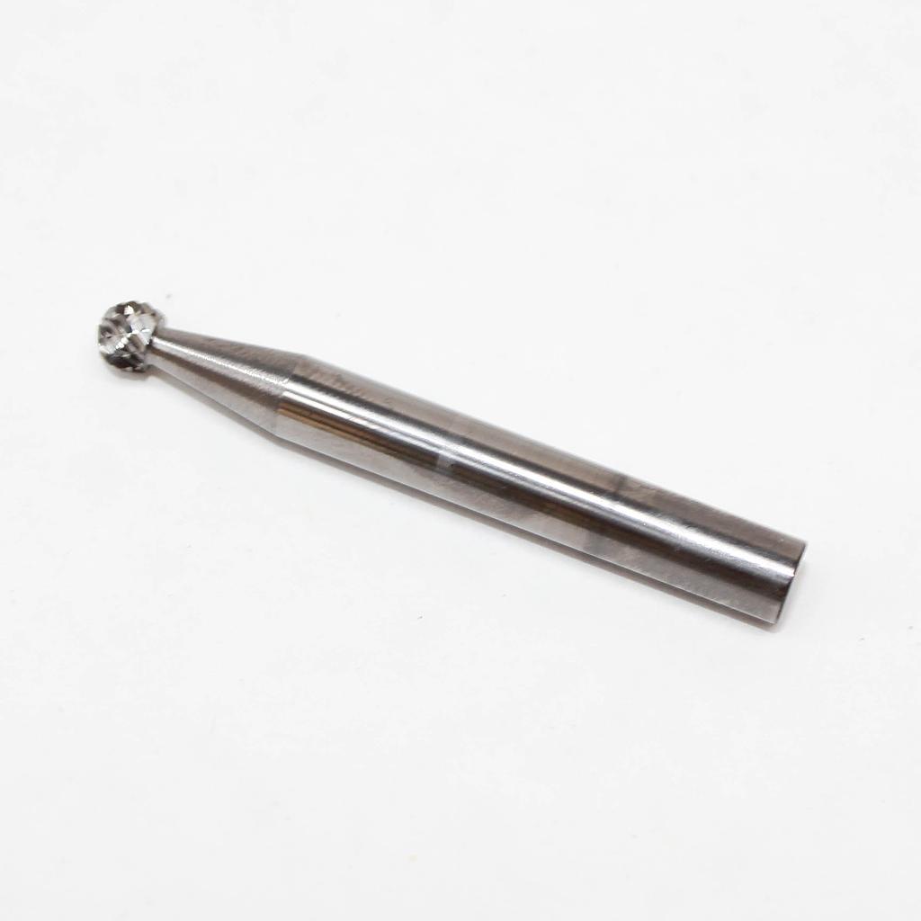 [4728] Hardmetalen stiftfrees, bolvorm (C22), schacht 6 mm, blad 5 mm, lengte 50 mm, IMPA 632522