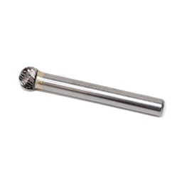 [4729] Carbide rotary bur, ball shape (C23), shank 6 mm, blade 8 mm, length 50 mm, IMPA 632523[10.0](17.45)