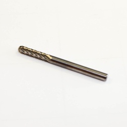 [4721] Carbide rotary bur, cylindircal radius end (B11), shank 3 mm, blade 3 mm, length 38 mm, IMPA 632511[8.0](10.27)