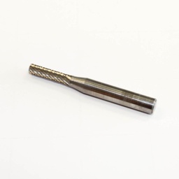 [4552] Hardmetalen stiftfrees, cilindrisch, plat uiteinde (A02), de schacht 6 mm, blad 4 mm, lengte 50 mm, IMPA 632502(28.52)