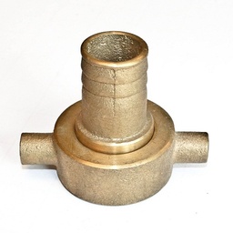[1298] Cast Bronze Air Hose Coupling, Conection thread M42x2, Nom Hose end 25 mm, IMPA 351057[145.0](7.41)
