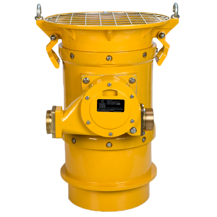 [3264] Dasic Marine Jetfan 125, Portable Gas Freeing fans, Water driven, IMPA 591456