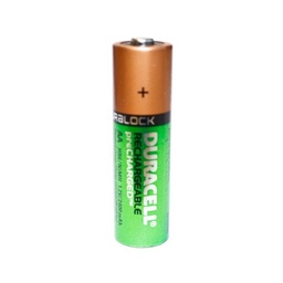[8054] Duracell DX1500 - AA rechargeable NiMh battery, 2400 mAh, IMPA 792453(3.49)