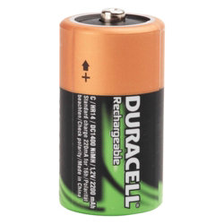 [8057] Duracell HR14-C oplaadbare batterij, 3000 mAh, IMPA 792452