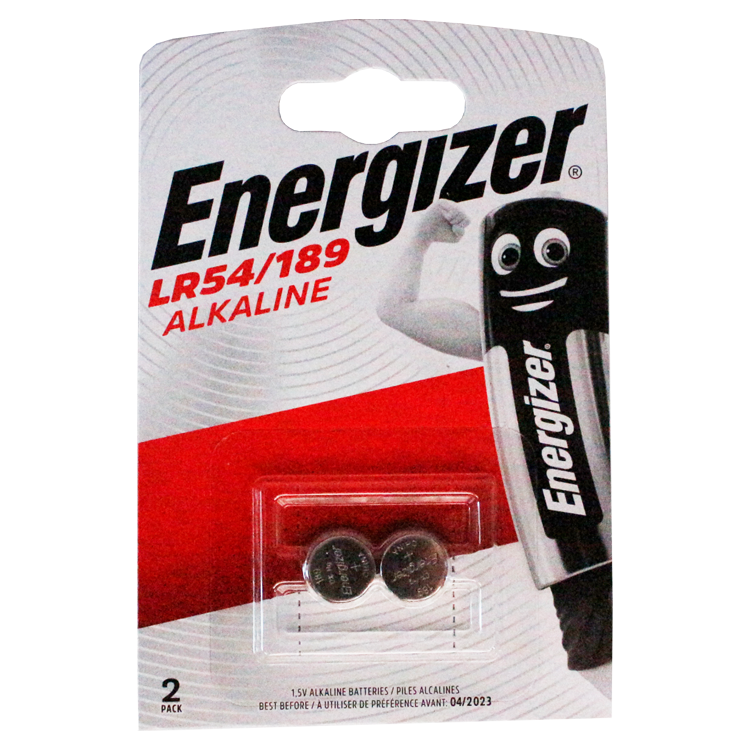 [8051] Energizer micro alkaline batterij LR54 1.5V (set is 2 stuks), IMPA 792438