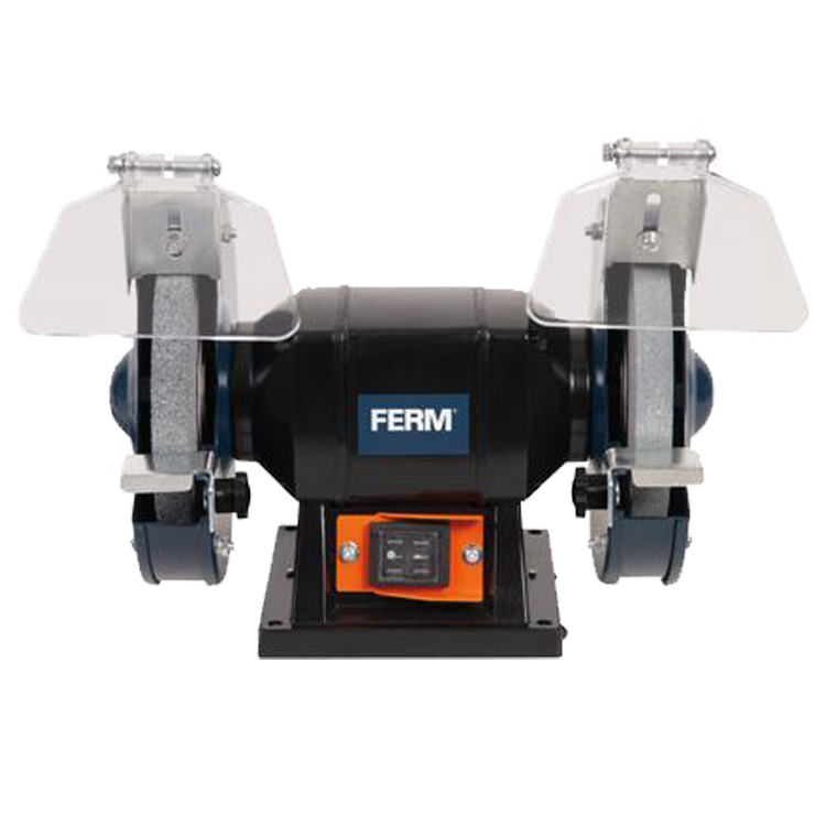 [2331] Ferm BGM1019, Benchgrinder, 150x16x12,5mm, 220V, 150W, 2.950RPM, IMPA 591056
