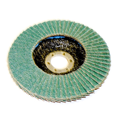 [4668] Klingspor Flapdisc / mopdisc, 100 x 16 mm, K60, for steel and stainless steel