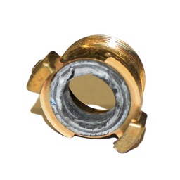 [1278] GEKA Water Hose Coupling, Male thread 1-1/4" (32 mm), Brass, IMPA 351120[524.0](1.57)