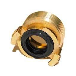 [1277] GEKA Water Hose Coupling, Male thread 1-1/2" (38 mm), Brass, IMPA 351121[507.0](2.02)