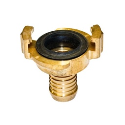 [1266] GEKA Water Hose Coupling, Hose End 3/4" (19 mm), Brass, IMPA 351104[1386.0](1.3)