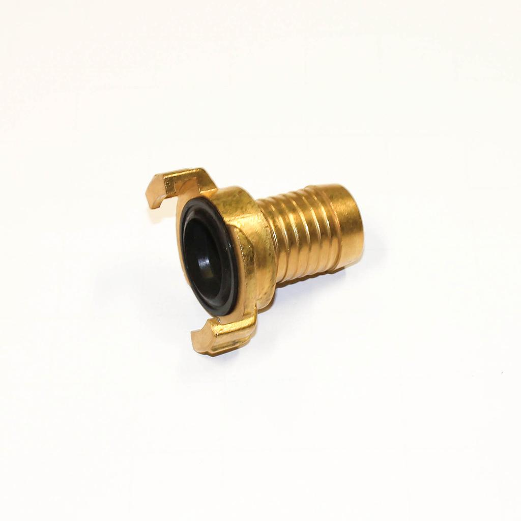 [1268] GEKA Water Hose Coupling, Hose End 1" (25,4 mm), Brass, IMPA 351105