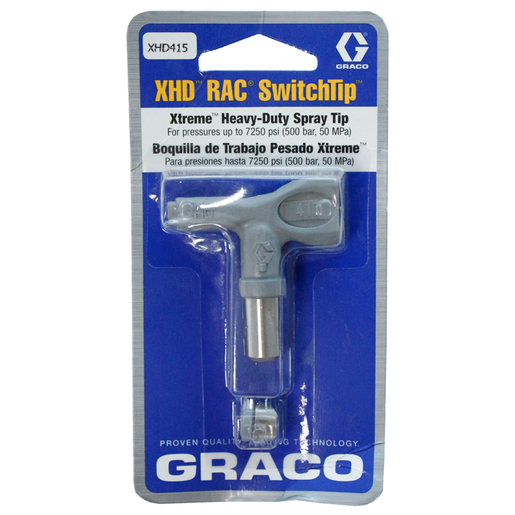 [8758] Graco Airless Paint Spray for Heavy Duty Reserve -A -Clean, switch tip, Model XHD415, IMPA 270911