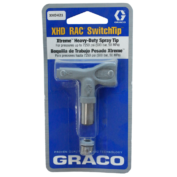 [8761] Graco Airless Paint Spray for Heavy Duty Reserve -A -Clean, switch tip, Model XHD421, IMPA 270914[11.0](49.95)