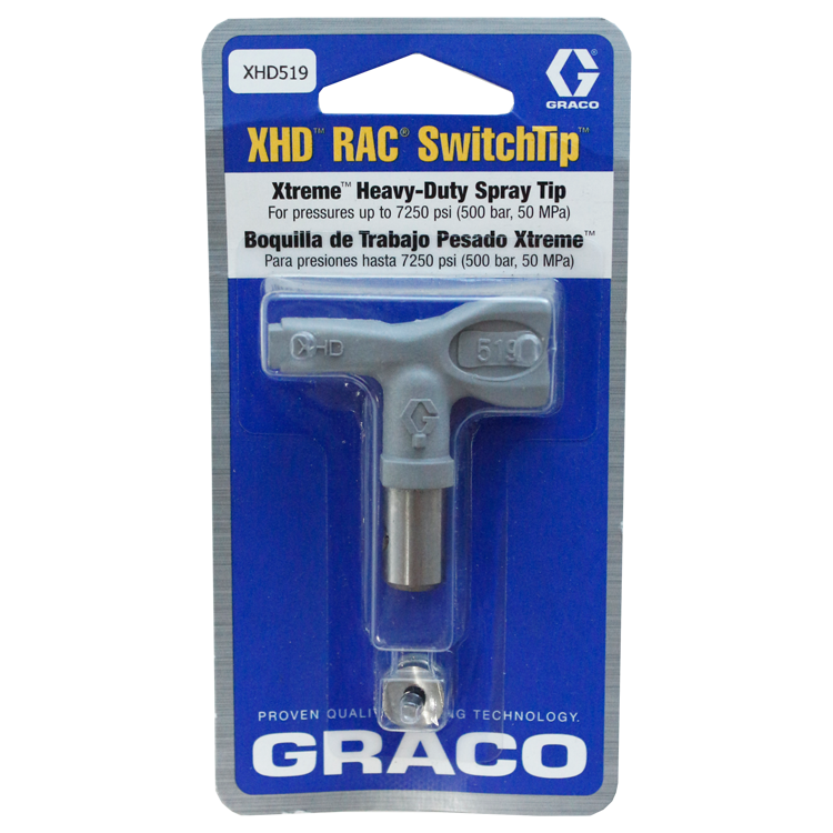 [1080] Graco Airless Paint Spray for Heavy Duty Reserve -A -Clean, switch tip, model XHD519, IMPA 270924[3.0](49.95)