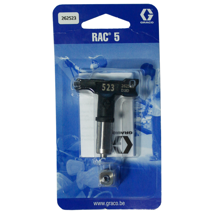 [7694] Graco, Airless Verf Spray Reverse -A -Clean switch tip, RAC 5, model 262-523