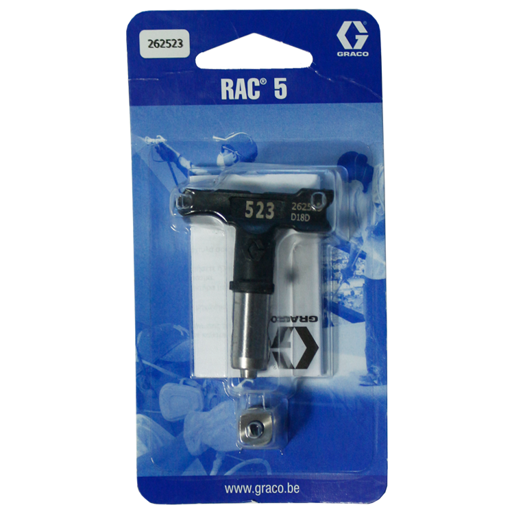 [7694] Graco, Airless Verf Spray Reverse -A -Clean switch tip, RAC 5, model 262-523[1.0](61.800000000000004)