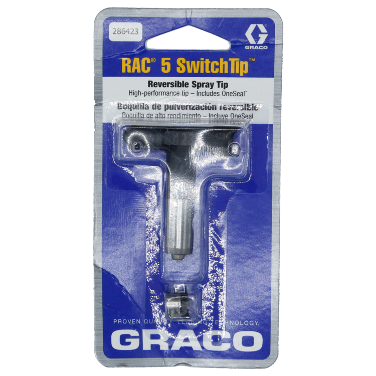 [5398] Graco, Airless Paint Spray Reverse -A -Clean switch tip, RAC 5, model 286-423[19.0](54.49)