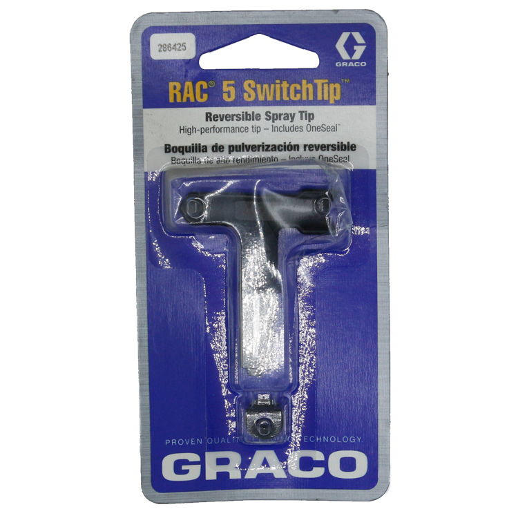[5399] Graco, Airless Paint Spray Reverse -A -Clean switch tip, RAC 5, model 286-425[34.0](48.0)