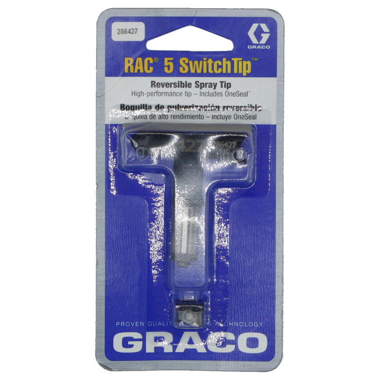 [5400] Graco, Airless Paint Spray Reverse -A -Clean switch tip, RAC 5, model 286-427[10.0](48.0)