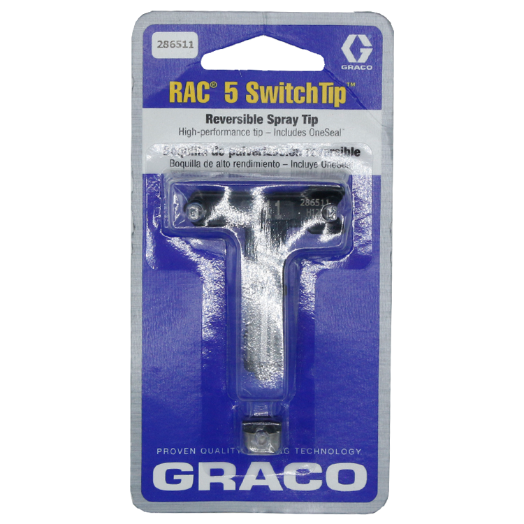 [1068] Graco, Airless Paint Spray Reverse -A -Clean switch tip, RAC 5, model 286-511[39.0](48.0)