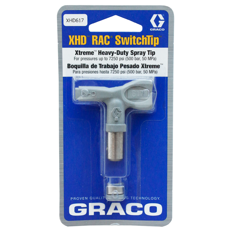 [6875] Graco Airless Verf Spray for Heavy Duty Reserve -A -Clean, switch tip, Model XHD617, IMPA 270933