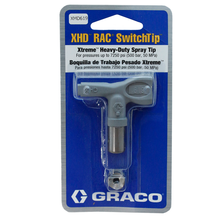 [7291] Graco Airless Verf Spray for Heavy Duty Reserve -A -Clean, switch tip, Model XHD619, IMPA 270934