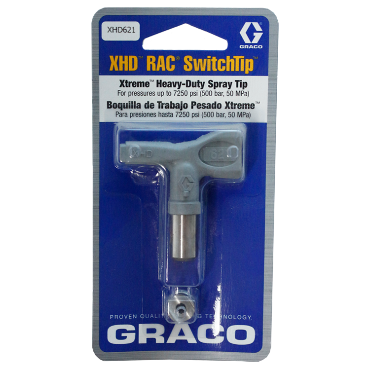 [7832] Graco Airless Verf Spray for Heavy Duty Reserve -A -Clean, switch tip, Model XHD621, IMPA 270935