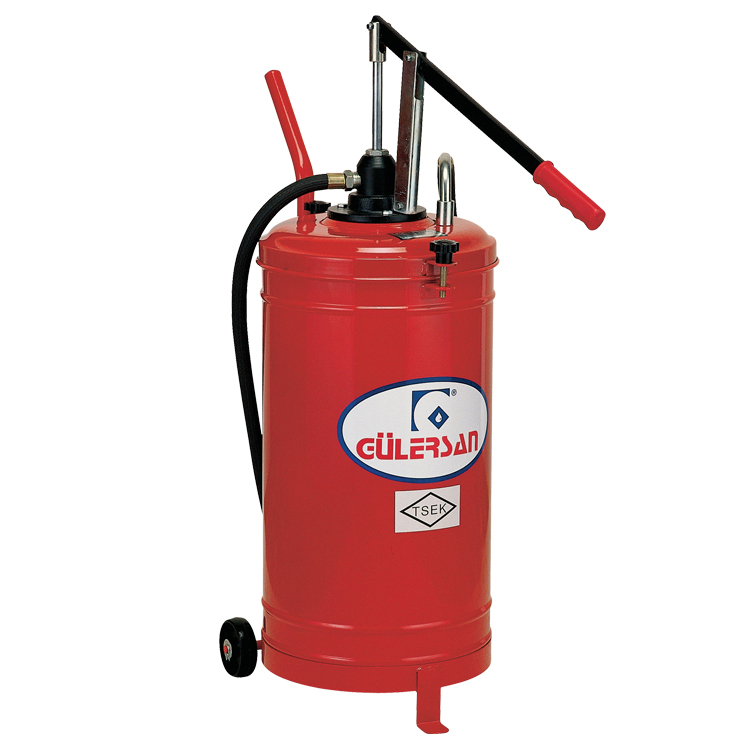 [9158] Gulersan Model 4025, Olievat met handpomp, 25 liter, IMPA 617537