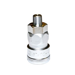 [7617] NITTO 10SM (1/8"), Luchtsnelkoppeling, Verchroomd staal, IMPA 351301[9.0](16.37)